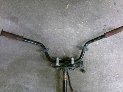 Honda 300 fourtrax steering shaft and handel bars