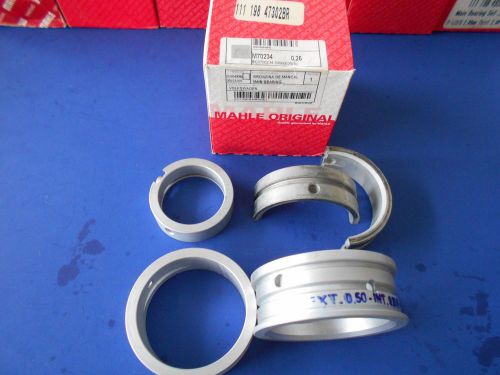 Volkswagen air cooled main bearings .020 outside.010 crank &amp; 2mm thrust 12-1600c