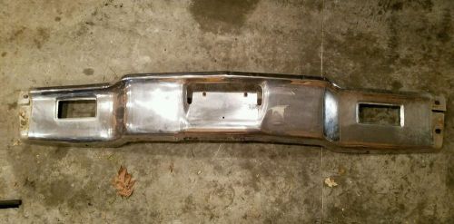 1966 1967 1968 lincoln continental front chrome bumper oem