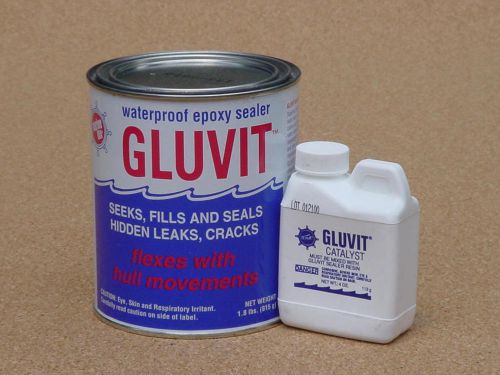 Travaco gluvit epoxy waterproof sealer 2 lb./qt. kit