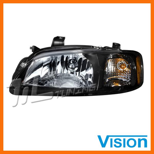 02-03 nissan sentra se-r spec v driver left l/h side head light lamp assembly