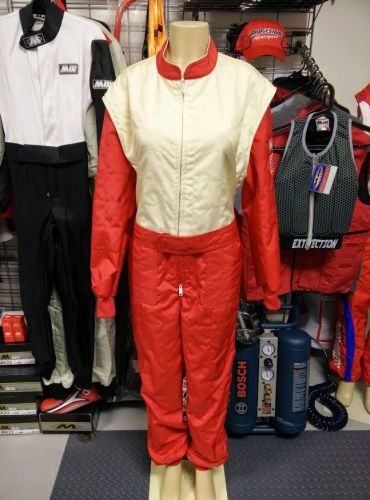 Mir italy level 2 driving suit size 54 red/ecru hutless, crg,tony,birel,top, fa