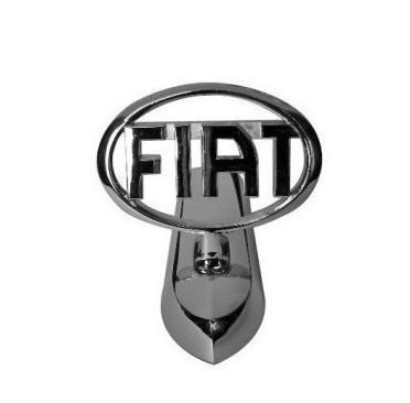 1 set car motor chrome 3d logo hood ornaments badge emblem for fiat