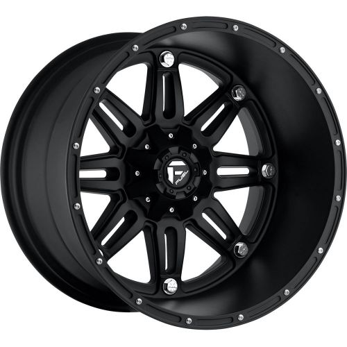 20x10 black fuel hostage d531 8x6.5 -12 wheels trail grappler 285/55/20 tires