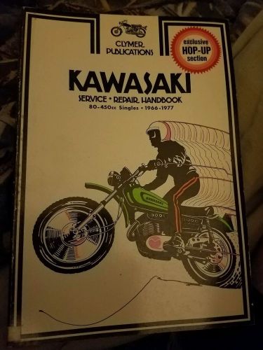 Clymer service manual. kawasaki 80-450cc singles 1966-1977