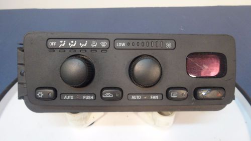 Oldsmobile aurora heater ac temperature climate control panel 09350703 nice oem