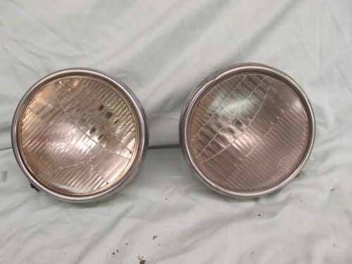 1929 1930 1931 ford model a twolite headlamps original pair hot rod rat old set