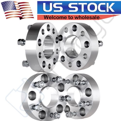 4x 1.5&#034; 5x4.5 wheel spacers 1/2&#034; x 20 studs 82.5mm adapters | 5lug for ford jeep