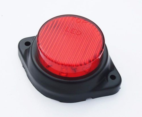 Led auxiliary decoration multiple use marker lamp tractors trailers truck red