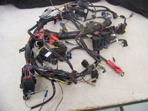 Clean used mercury outboard optimax 115 hp internal wire harness with relays