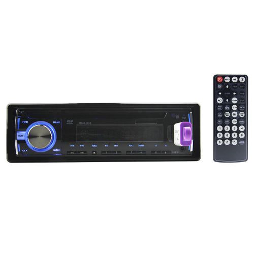 New car fm receiver in-dash 1 din audio mp3 player stereo cd/dvd rca lcd radio