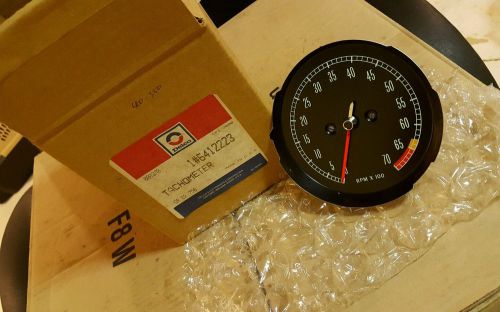 Corvette tachometer mid year 6412223 6500 red line