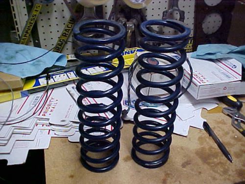 Hypercoil rear drag coilover shock springs 150 lb pair v nice 12&#034; long pro mod