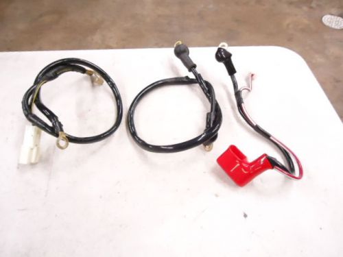 2014 kawasaki ninja 300 abs ex300b battery cables kit starter positive low miles