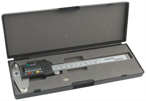 Allstar dial caliper digital 0-6.0&#034; range stainless steel natural ea all96411