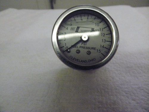 Mrg1563 -  mr. gasket 1563 analog 0-15 psi fuel pressure gauges white face