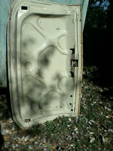 1972 dodge dart rear trunk lid