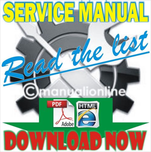 Workshop service repair + owner&#039;s manual harley davidson softail models 2005 eng