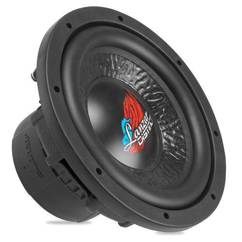 Lanzar distinct series 600w 8-inch high power dual 4 ohm voice coil subwoofer