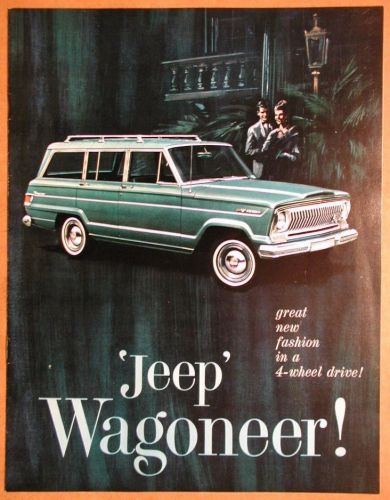 1966 - 1968 jeep wagoneer dealer brochure