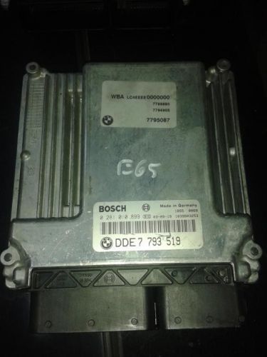 Bmw e65 740d engine driver 7793519 7793026