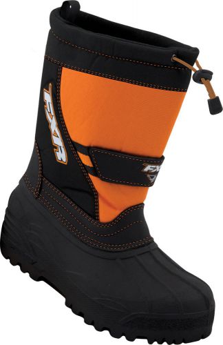 New fxr-snow shredder youth boots, black/orange, youth-5
