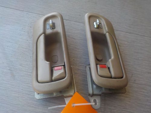 94 95 96 97 98 99 00 01 acura integra interior door handle set of 2 oem ivory