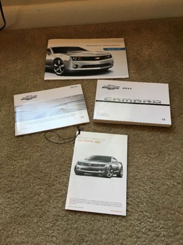 ★★ 2011 chevrolet camaro oem owners manual and portfolio ★★