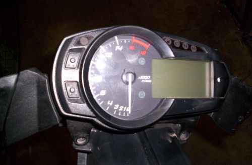 2013-15 kawasaki ninja zx636 zx6r speedometer speedo gauge cluster &amp; bracket