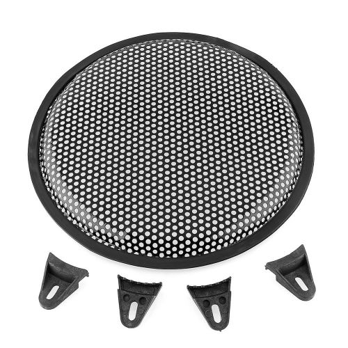 10&#034; universal metal car vehicle audio speaker woofer subwoofer grill cover