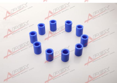 10pcs 6mm 1/4&#034; silicone blanking cap intake vacuum hose end bung plug silicon