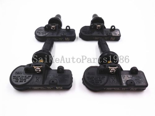 Set of 4 new oem#cm5t-1a180-aa for ford lincoln motorcraft tire pressure sensor