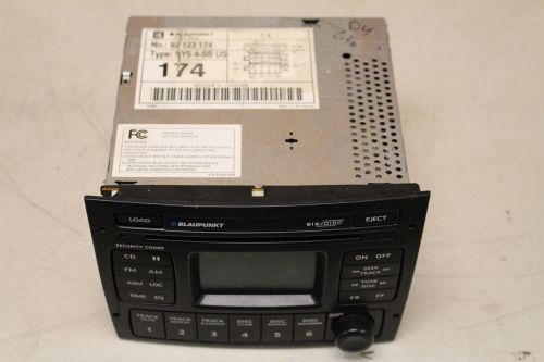 04-06 gto 6 disc cd player radio blaupunkt used oem works 92123174