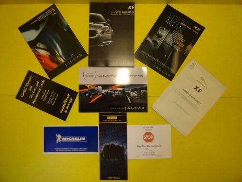 2011 jaguar xf owners manual full set leather binder #xf78 jaguar manuals here