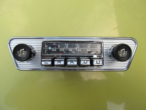 Blaupunkt frankfurt 6/12v + / -  radio jaguar xke e-type mg aston martin porsche