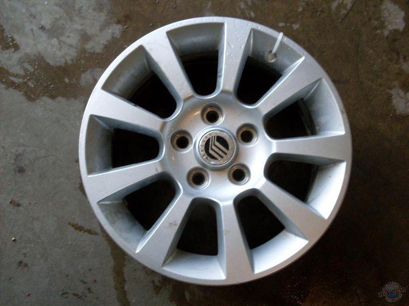 (1) wheel milan 1131207 06 07 08 09 alloy 80 percent face gouge