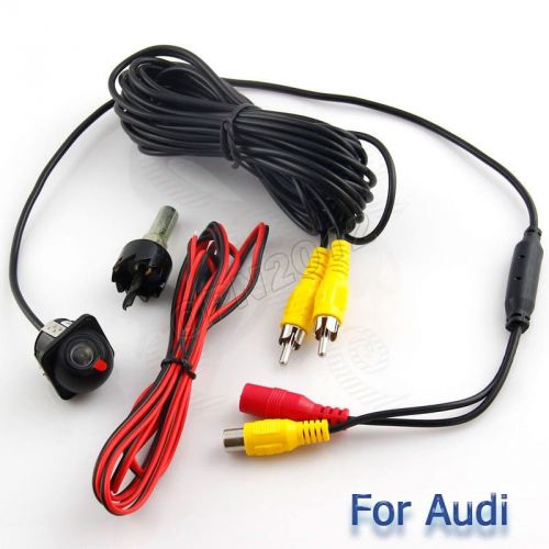 Car ccd reverse parking rear back view vision webcam camera 720p for autos audi