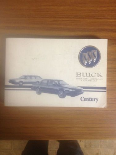 1994 buick century owners manual