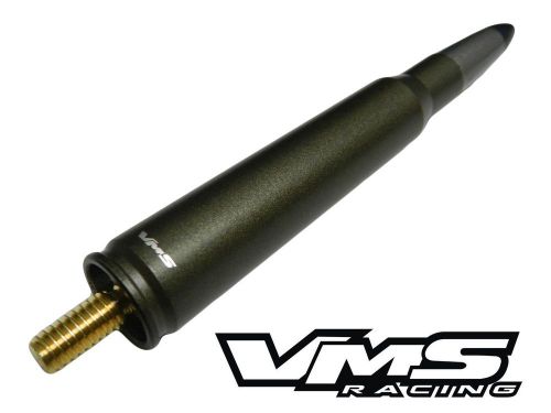 Vms racing billet 5.5&#034; 50 cal bullet antenna bronze for 97-02 ford expedition