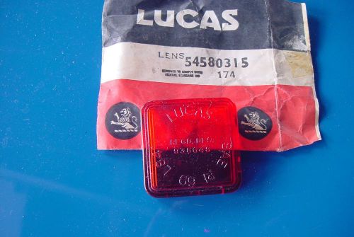 Nos lucas red side marker part lens mg midget 70-80