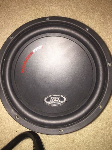 Mtx audio thunder pro 2 10&#034;