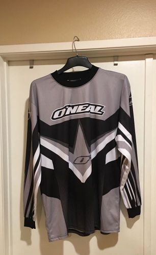 O&#039;neal racing men&#039;s 2xl jersey xxl riding jersey black white gray motorcross