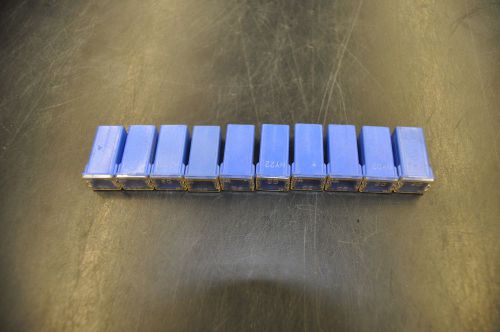 Lot of10 female maxi fuses blue 20 amp fmx20
