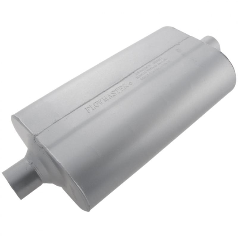 Flowmaster super 50 muffler - 2.25 center in / 2.25 center out - mild sound