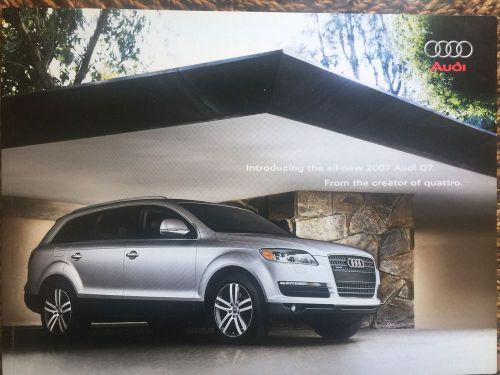 2007 audi q7 brochure