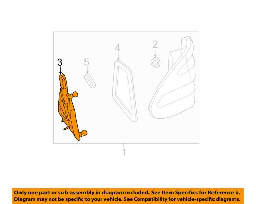 Mercedes mercedes-benz oem e350 tail lamps-rear lamps-socket plate 2118200577