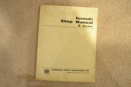 Kawasaki oem shop manual z (900) series