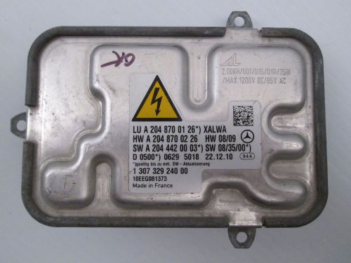 Mercedes c-class xenon headlight ballast module 10 11 oem #b055