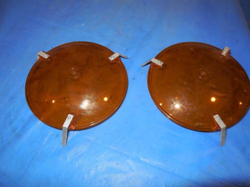 Harker made in the u.s.a. pair of amber lens covers #3191025!!!