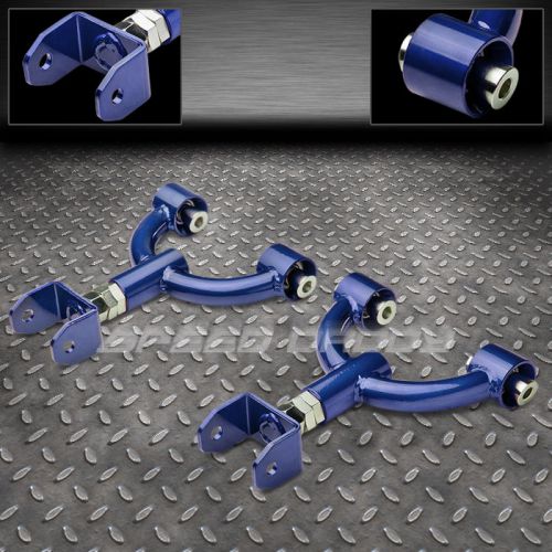 Adjustable rear upper camber control arm kit 90-05 mazda miata mx-5 mx5 nc blue